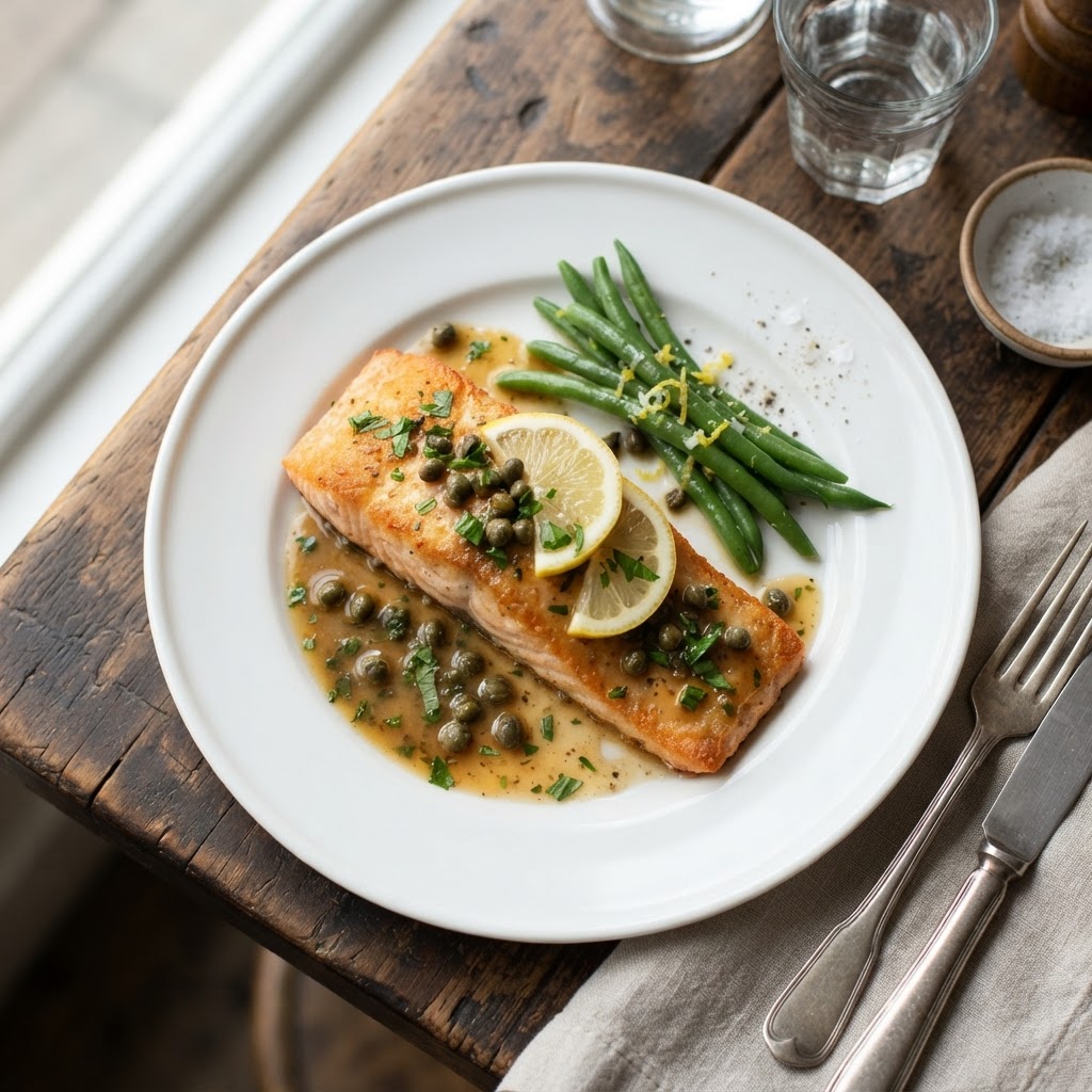 Salmon Meunière