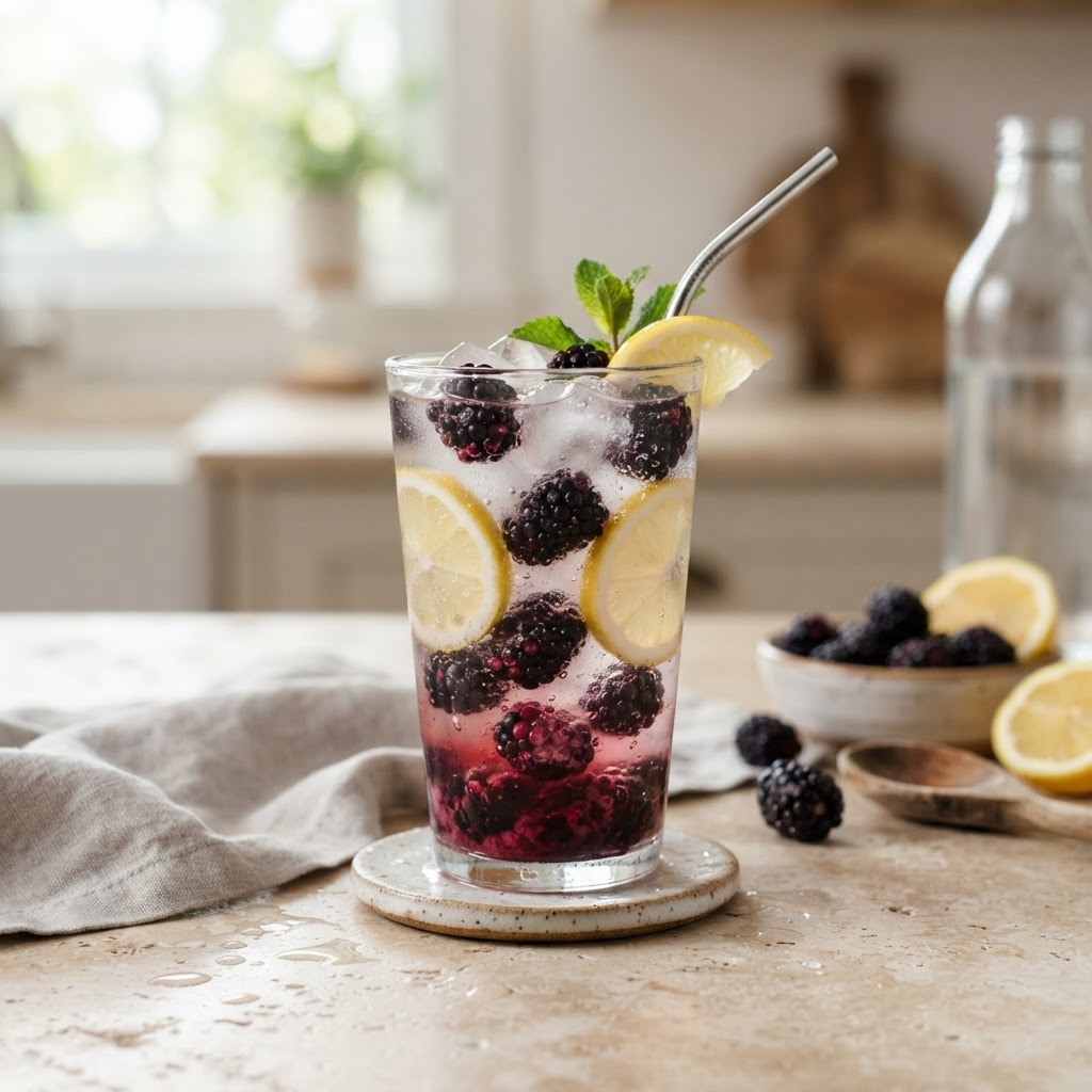 Blackberry Lemon Loaded Water