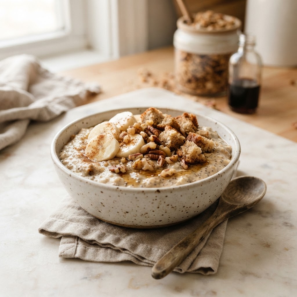 Banana Bread Chia Pudding