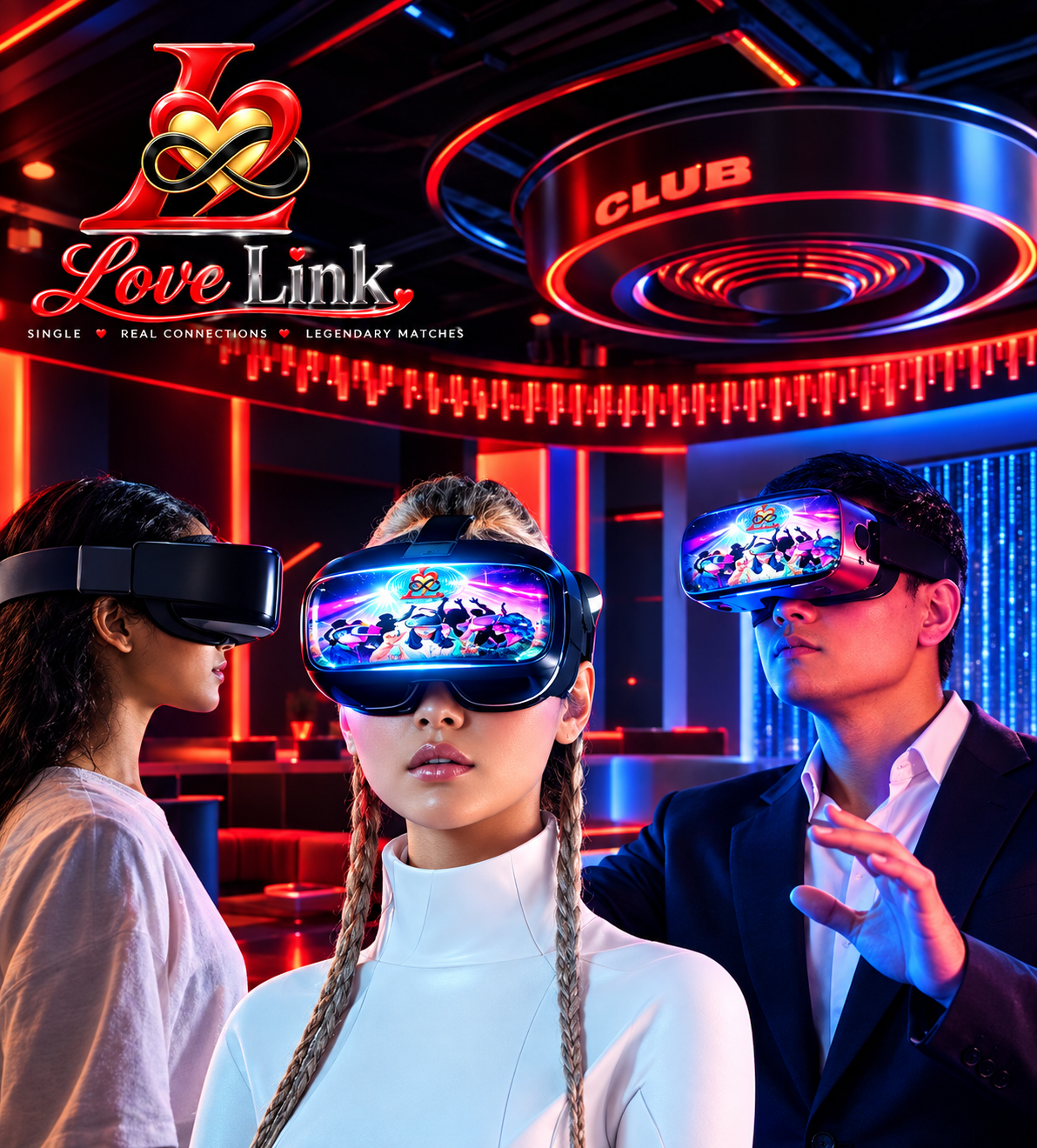 Love Link Virtuality Meeting — VR club experience