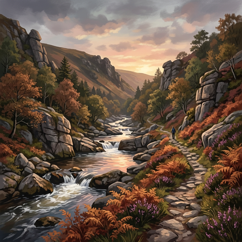 Tavy Cleave Golden-Hour Loop
