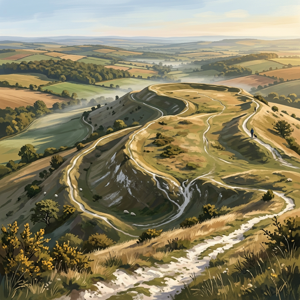 Martinsell Hillfort Walk
