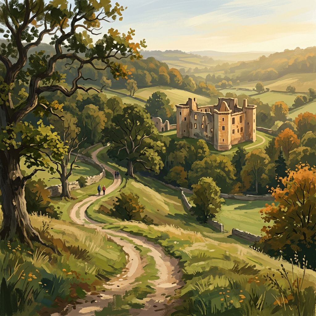 Old Wardour Castle Circular