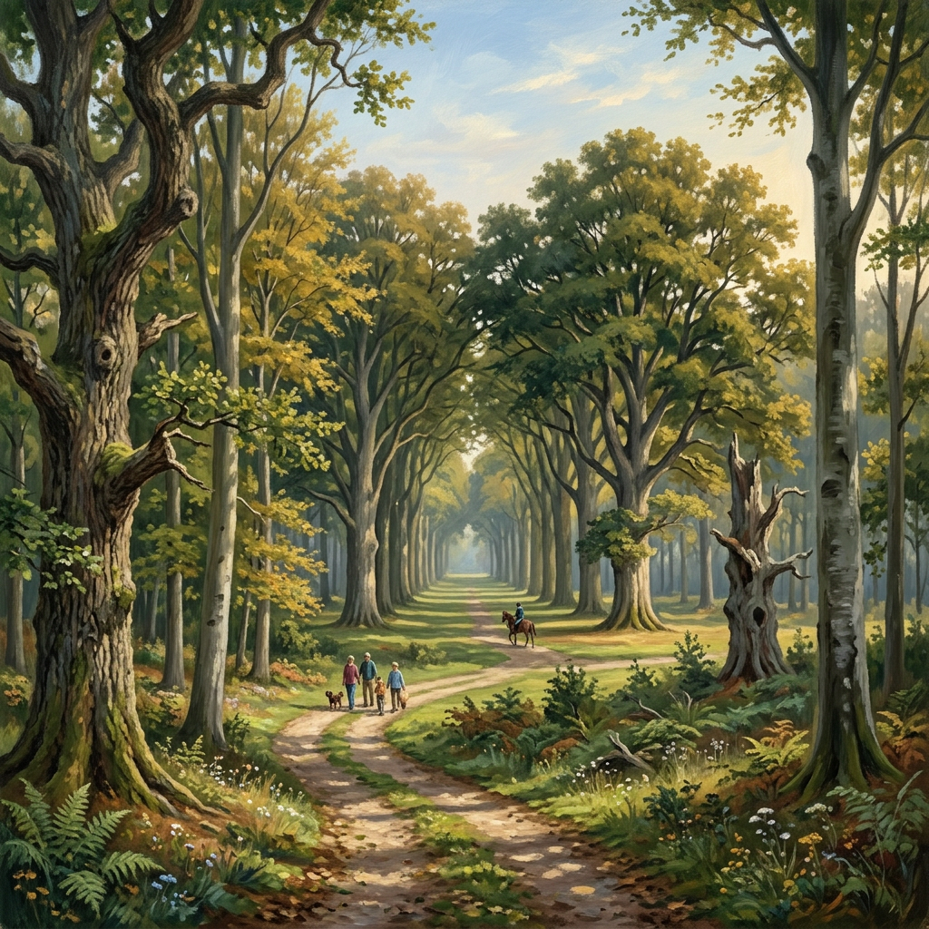 Savernake Forest Grand Avenue Walk