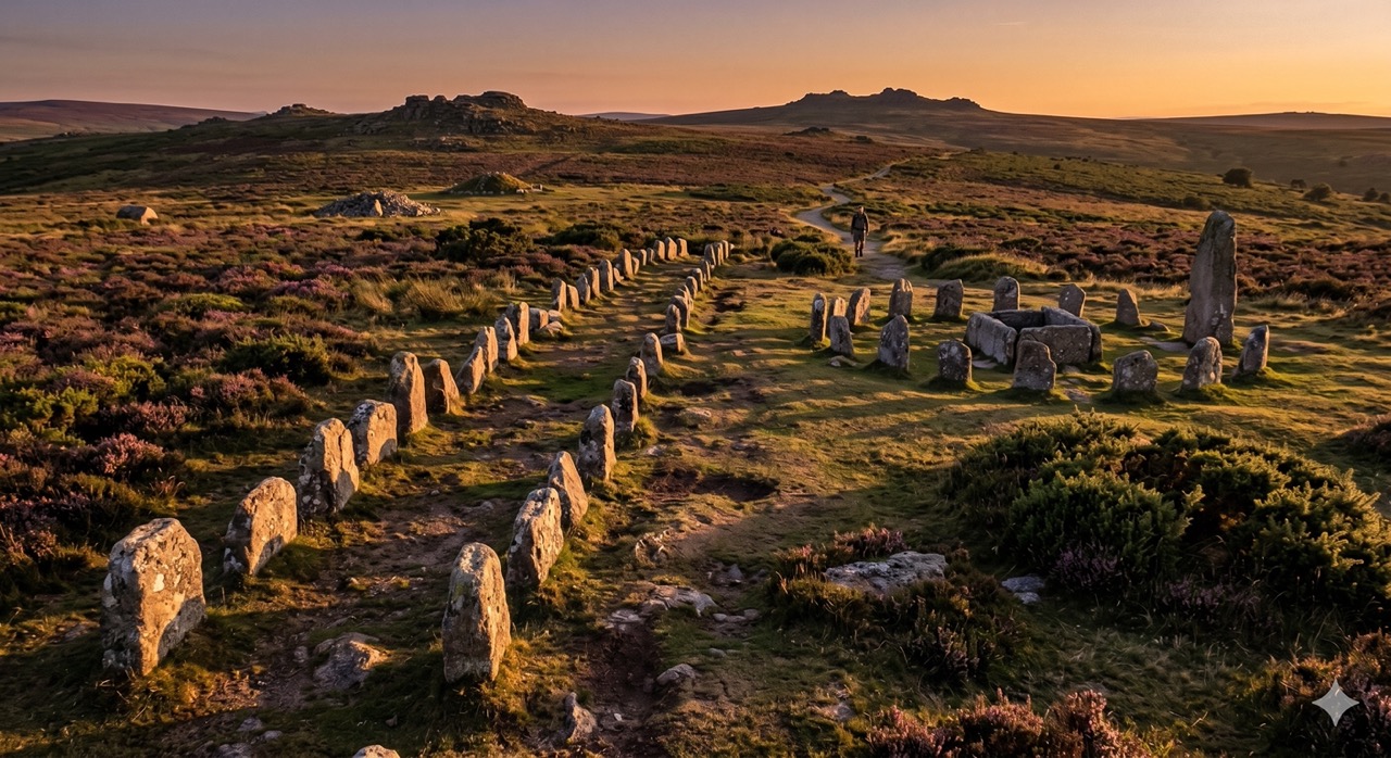 Merrivale Stone Rows