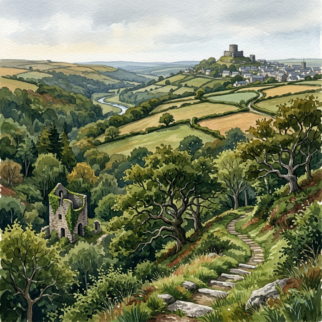Kylgh Kernow: Gunnislake to Launceston