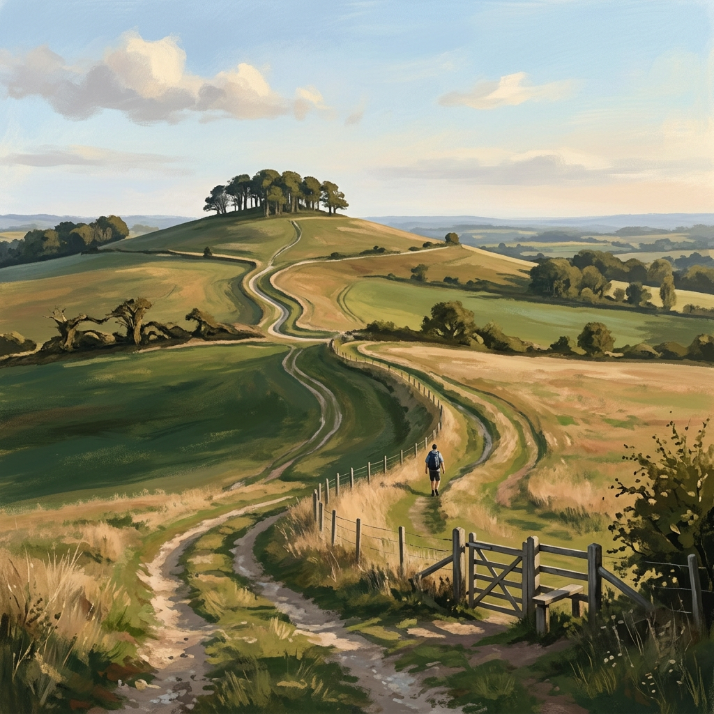 Win Green and Larmer Tree Walk