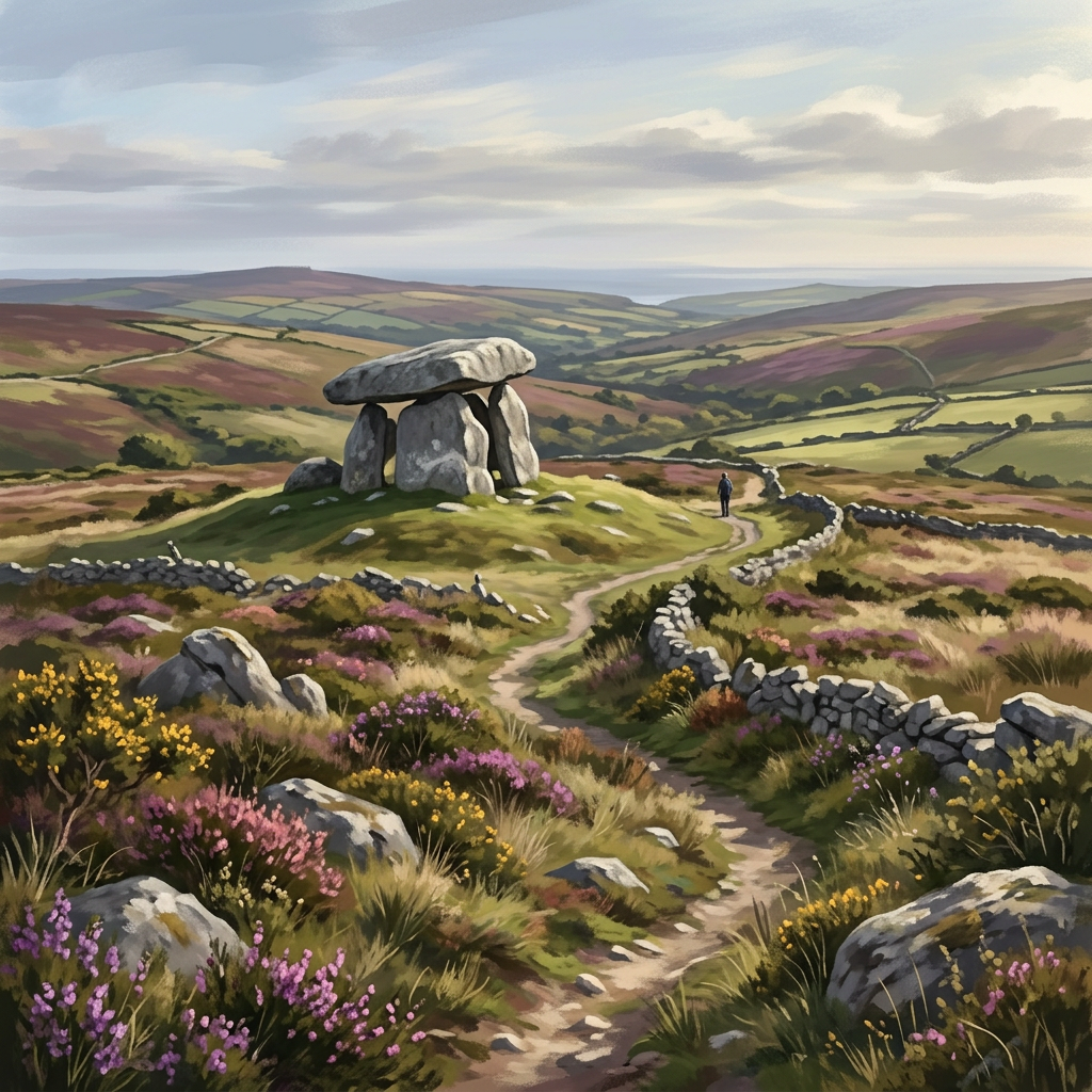 Trethevy Quoit and Moor Edge Walk
