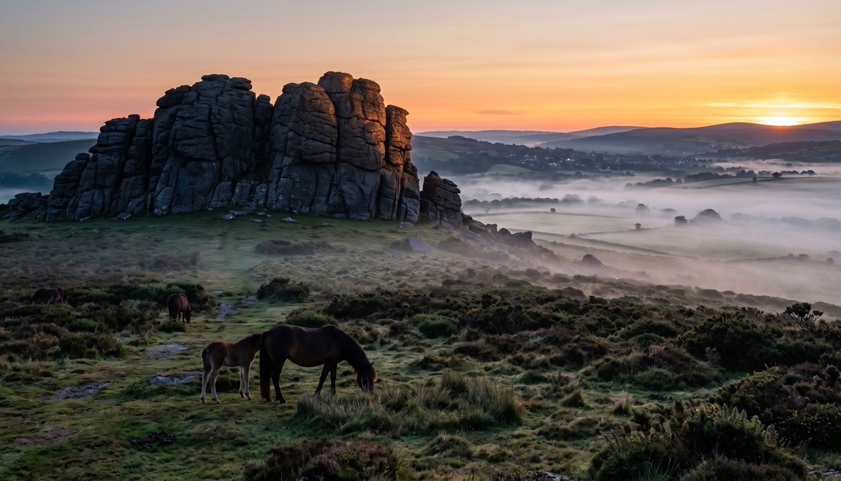 Haytor at Sunrise