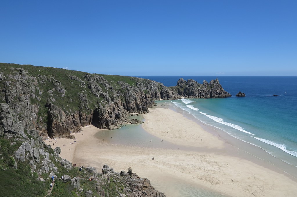 Porthcurno Beach