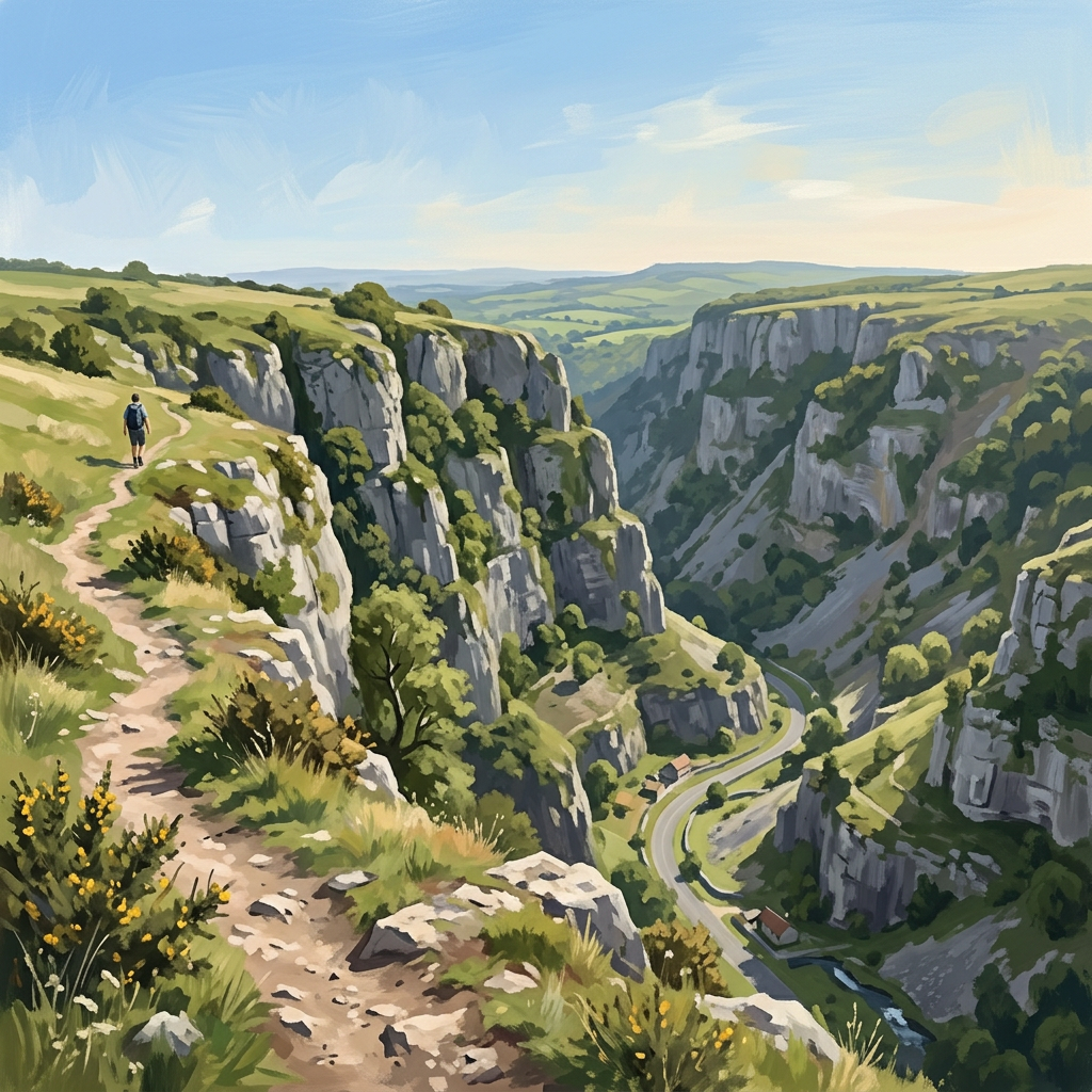 Cheddar Gorge High Level Quiet Loop