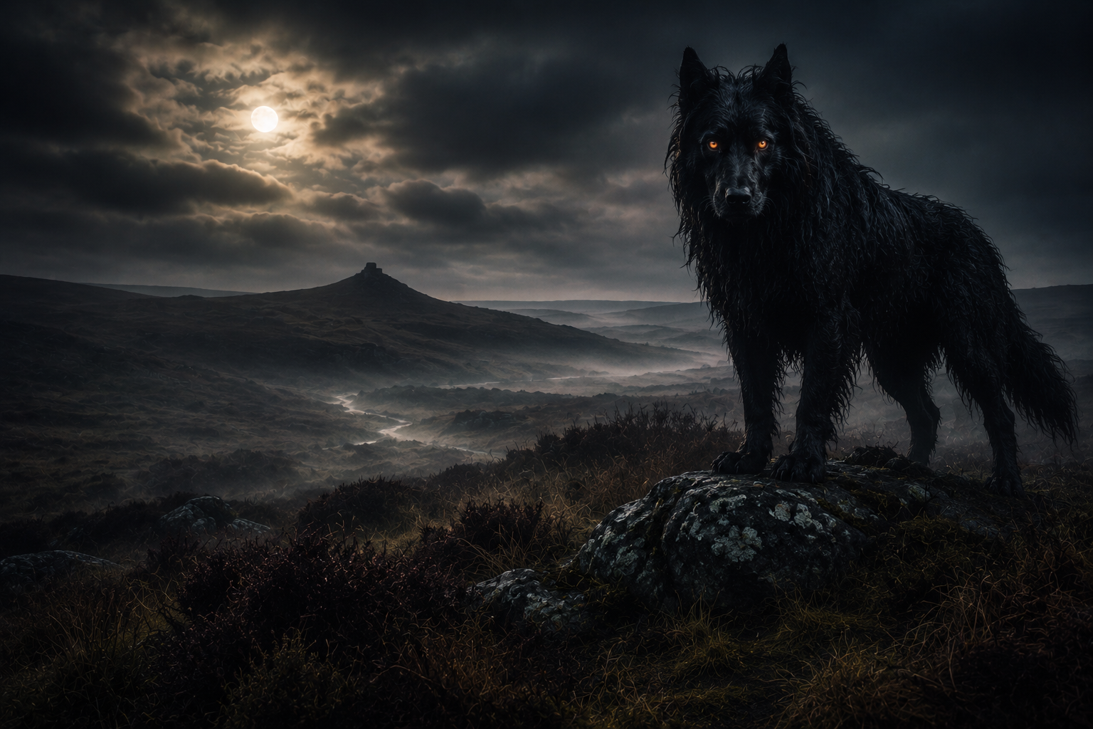 The Black Hound of Exmoor