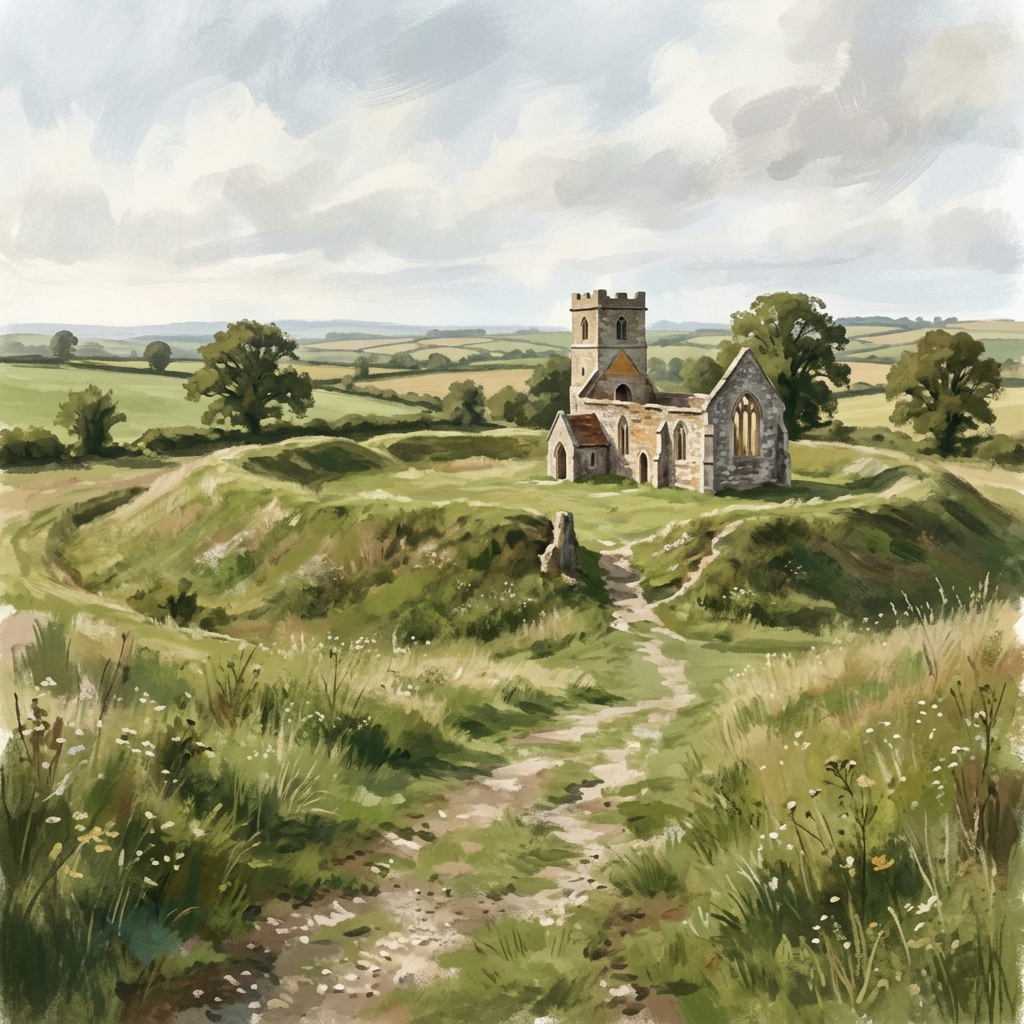 Knowlton Church and Earthworks