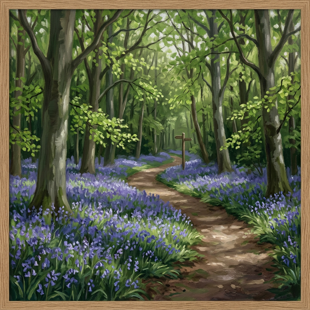 West Woods Bluebell Walk