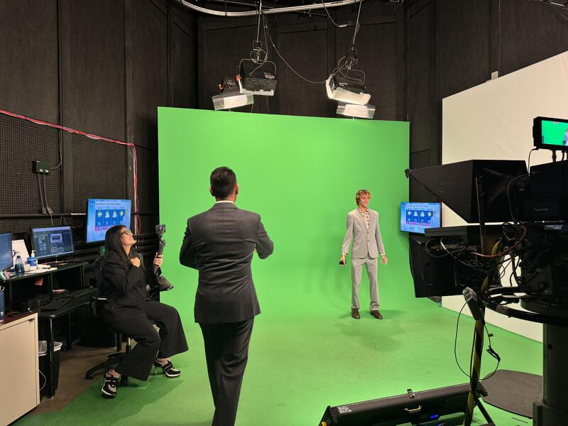 Media Impact Academy Cohort 1 in studio