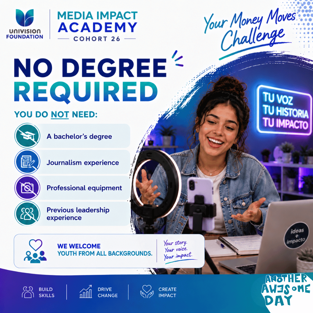 No degree required to join Media Impact Academy
