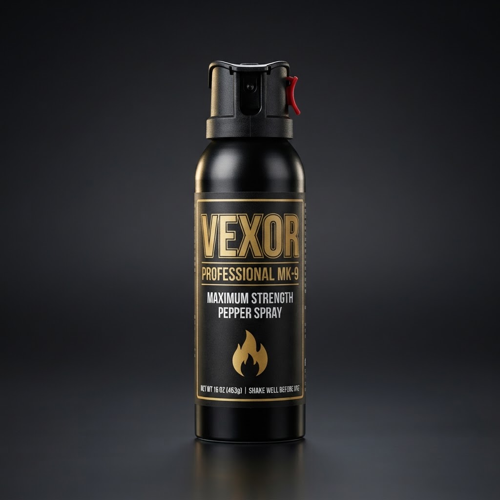 Vexor Professional MK-9 pepper spray canister