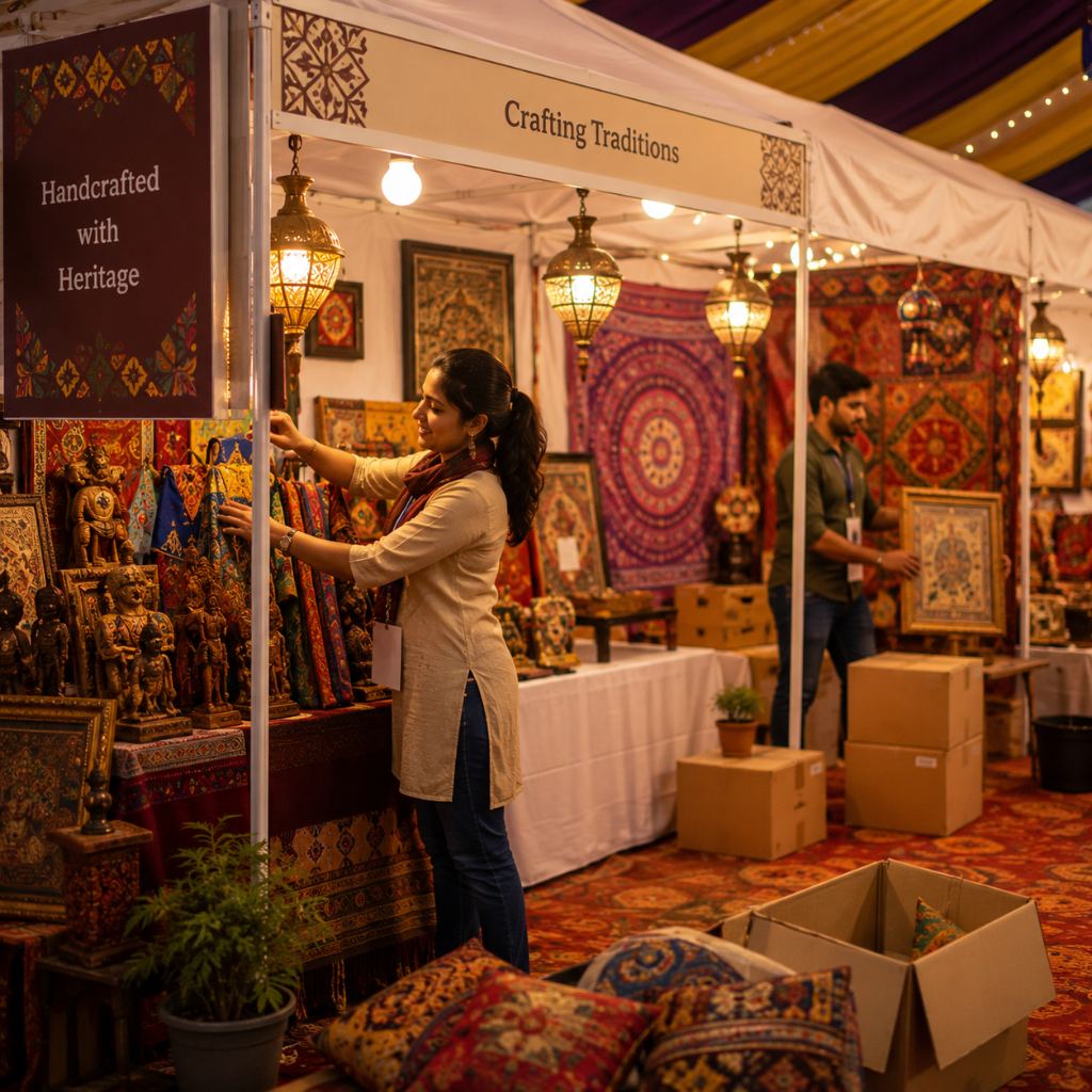 Exhibitor booth