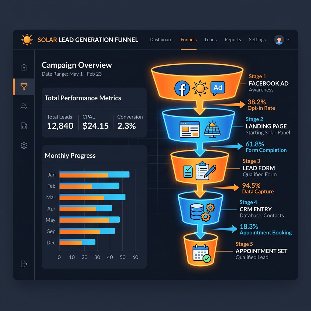 Solar Lead Funnel