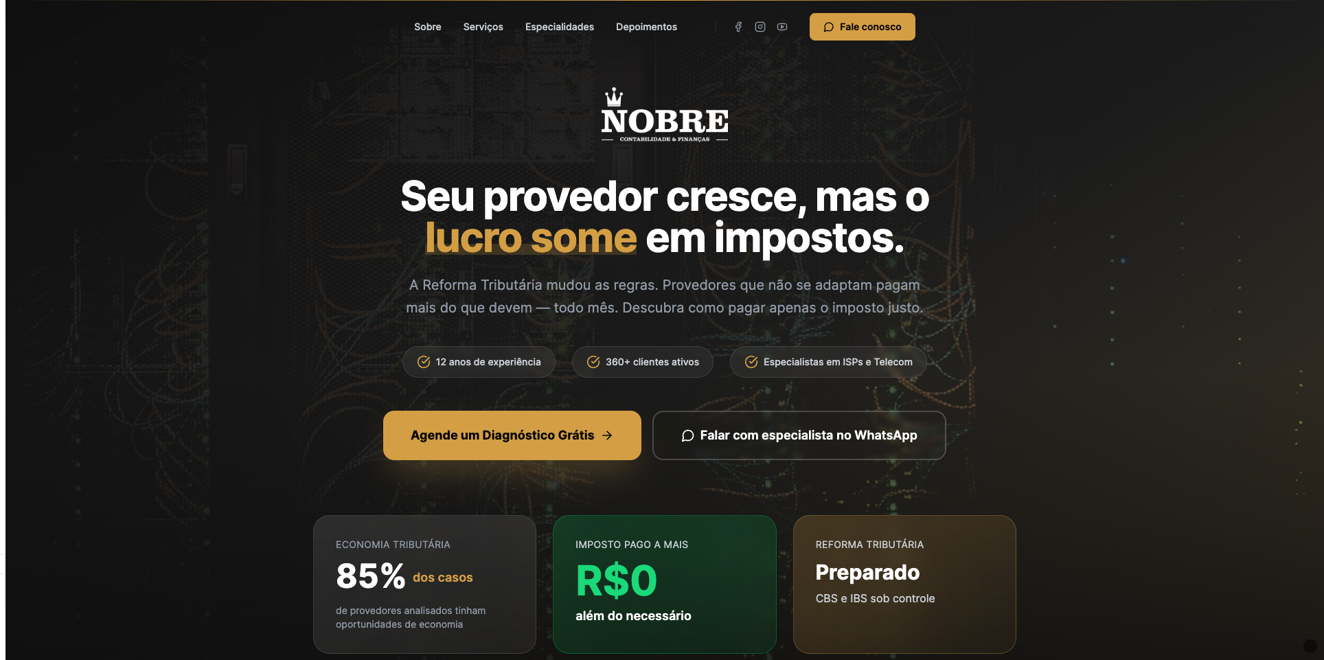 Contabilidade São Paulo template preview
