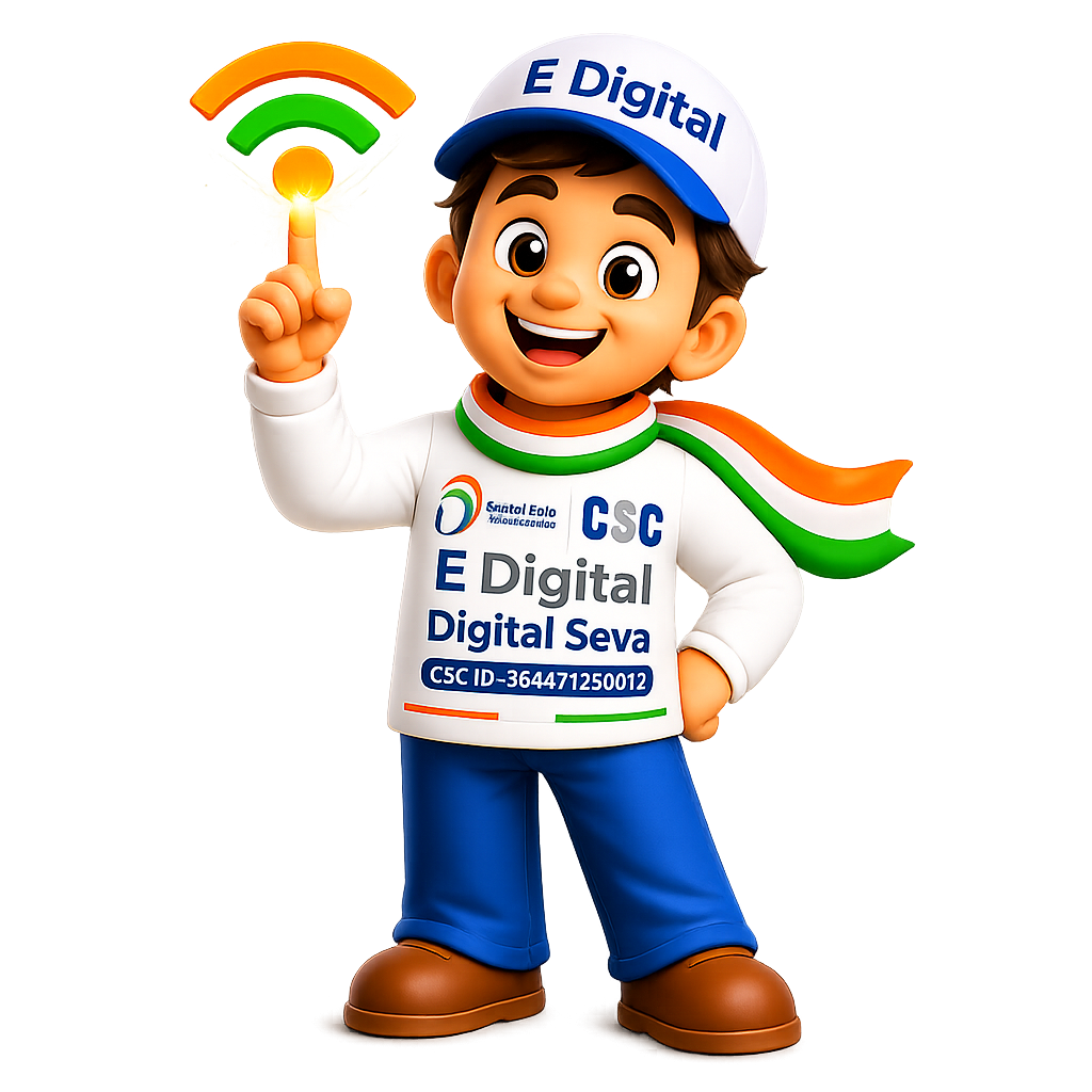 E Digital Mascot