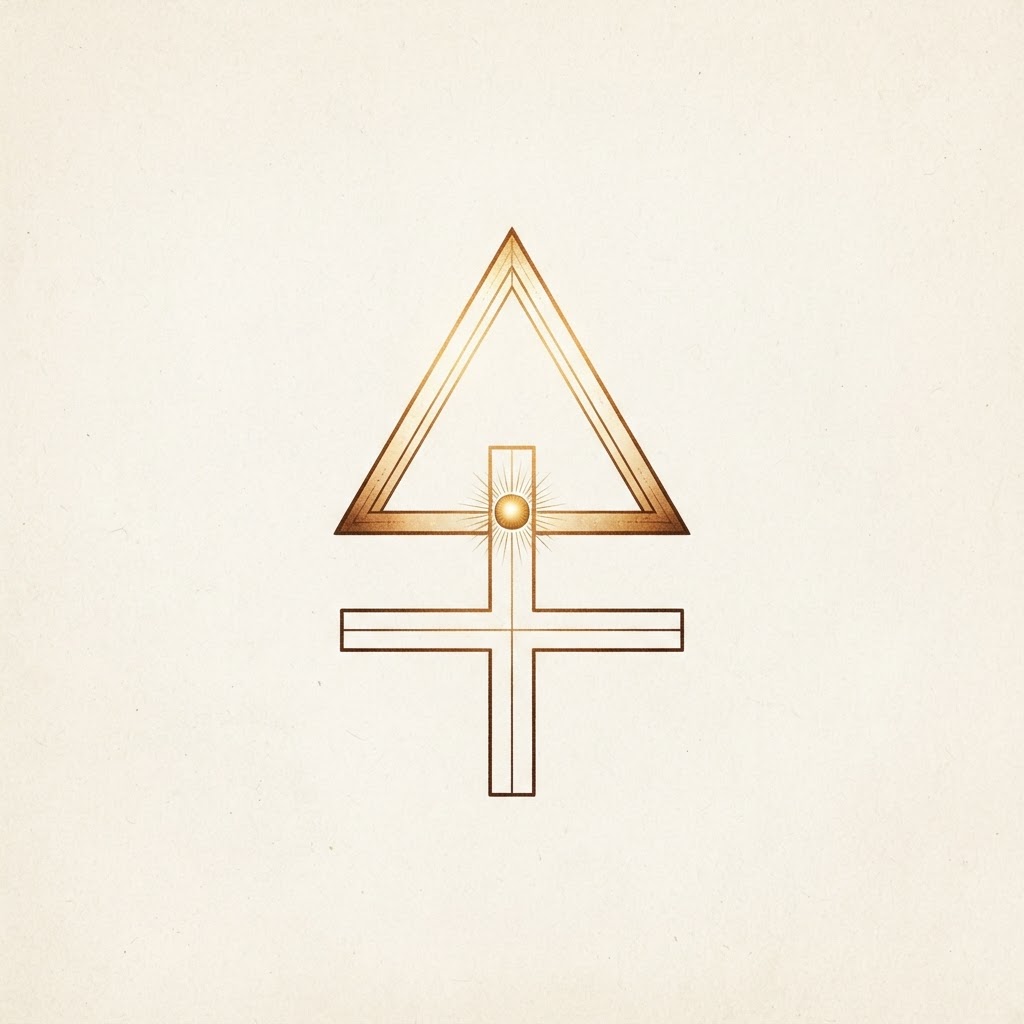 Alchemical Sulfur symbol