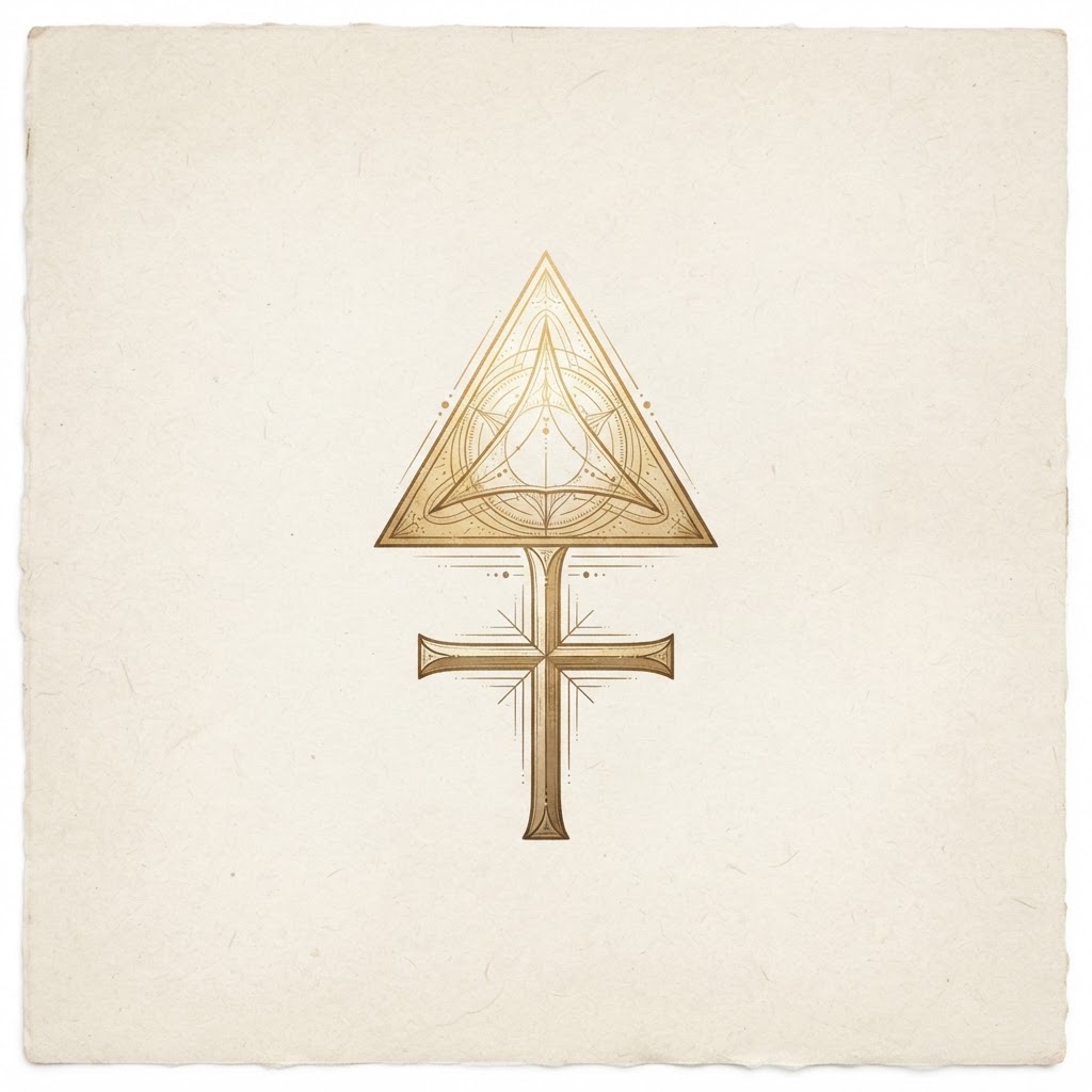 Alchemical Sulfur symbol
