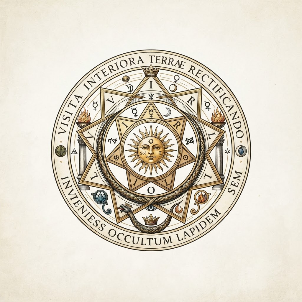 V.I.T.R.I.O.L. Seal symbol