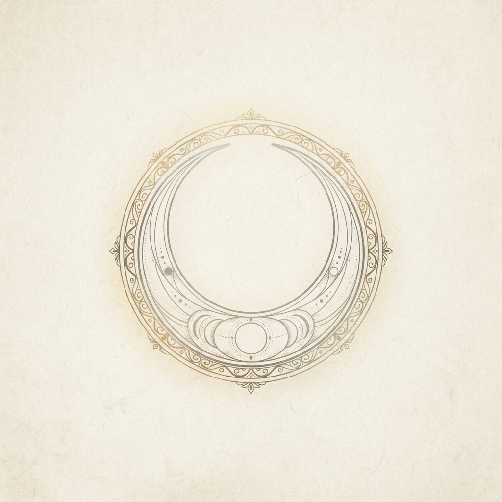 Alchemical Silver Crescent symbol