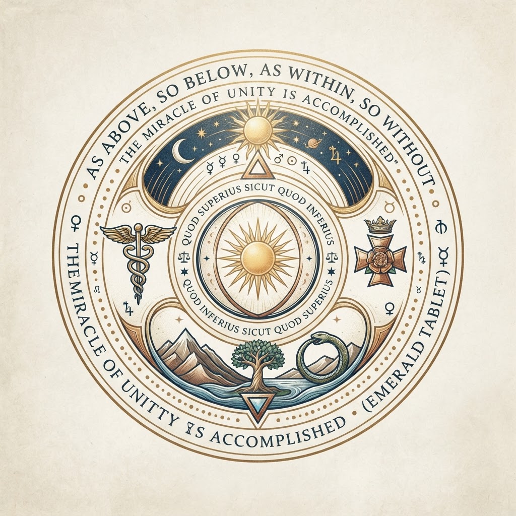 Seal of the Emerald Tablet symbol