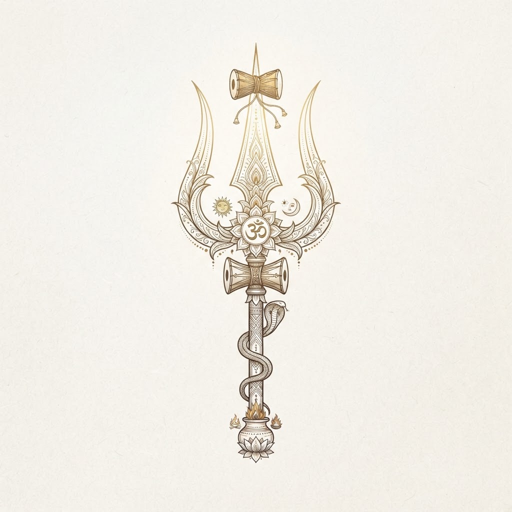 Trishula symbol
