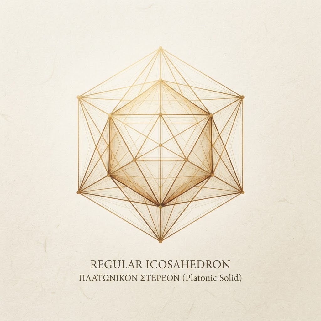 Regular Icosahedron symbol