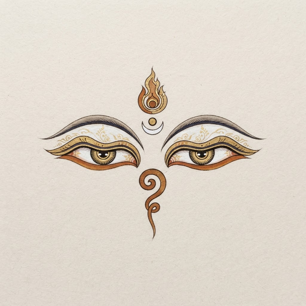 Buddha's Eyes symbol