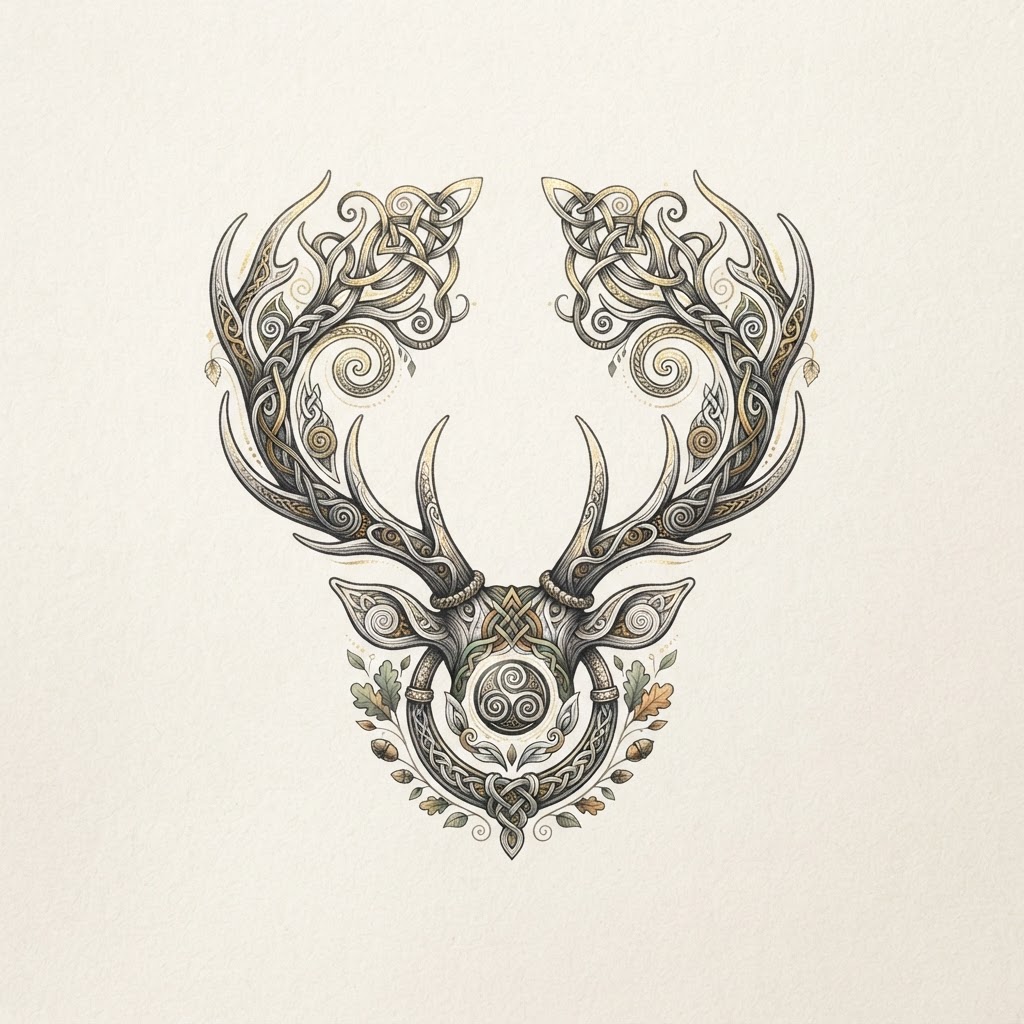 Cernunnos Antlers symbol