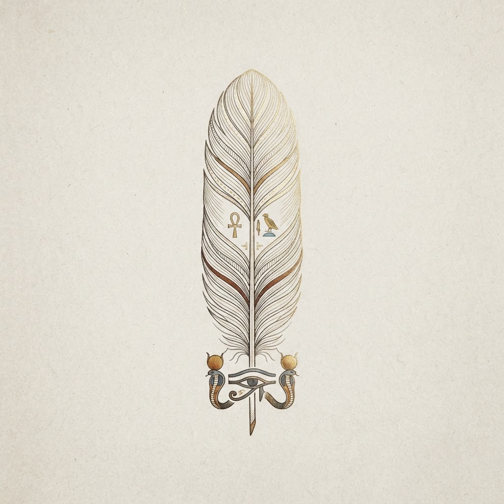 Feather of Ma'at symbol