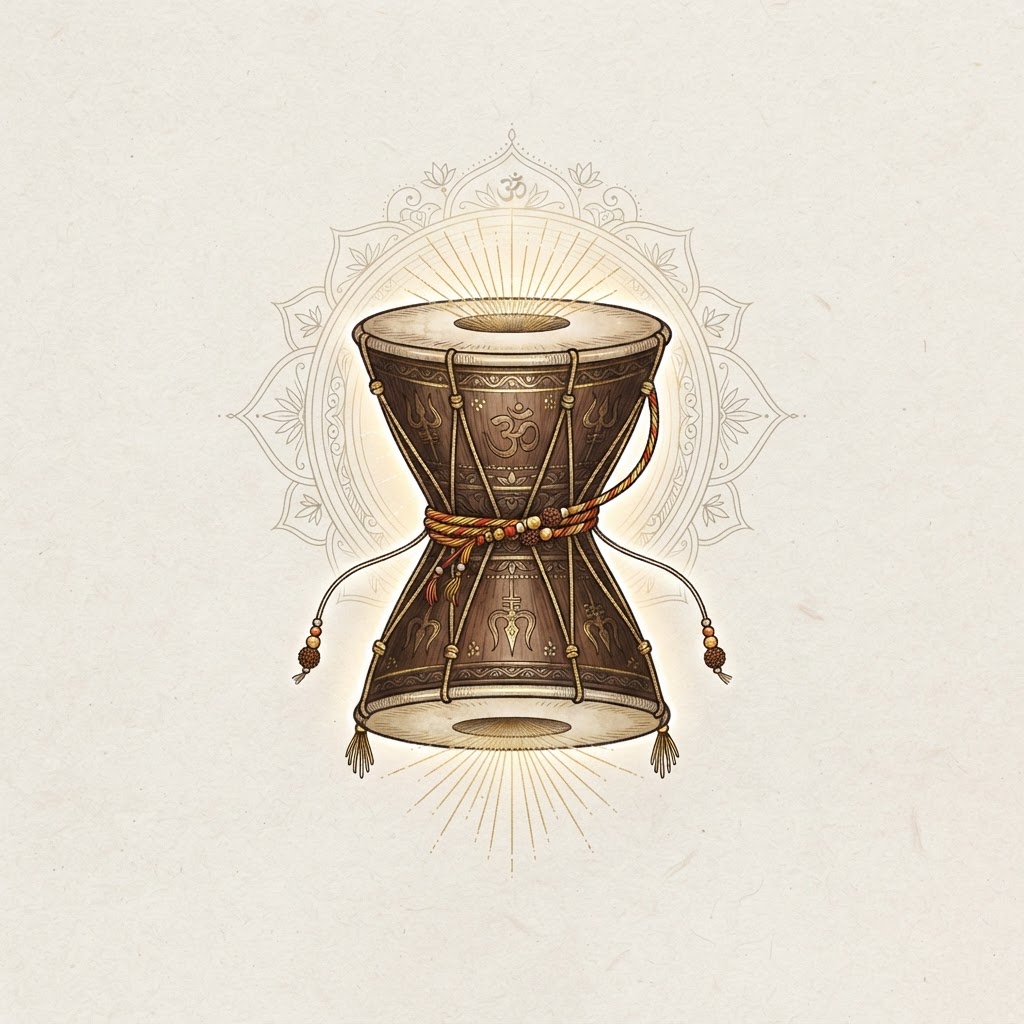 Damaru symbol