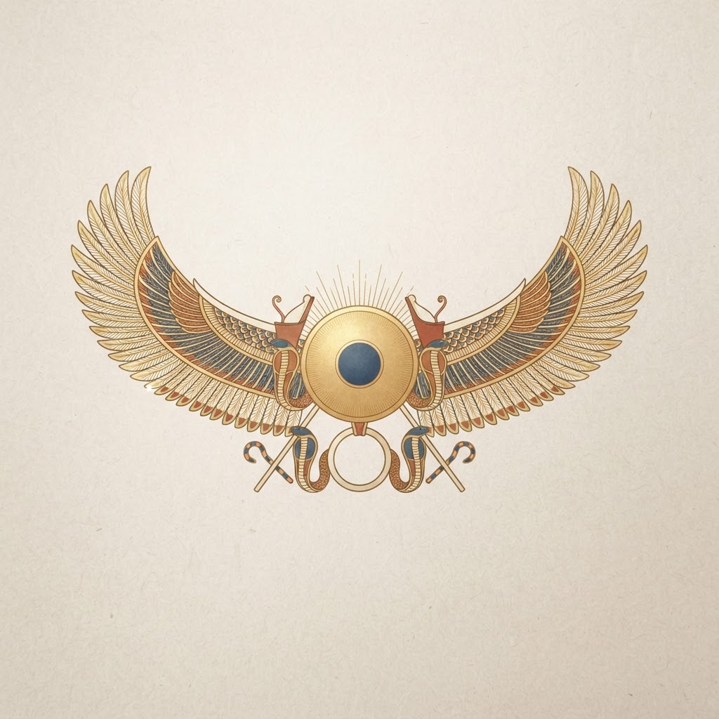 Winged Sun Disk symbol