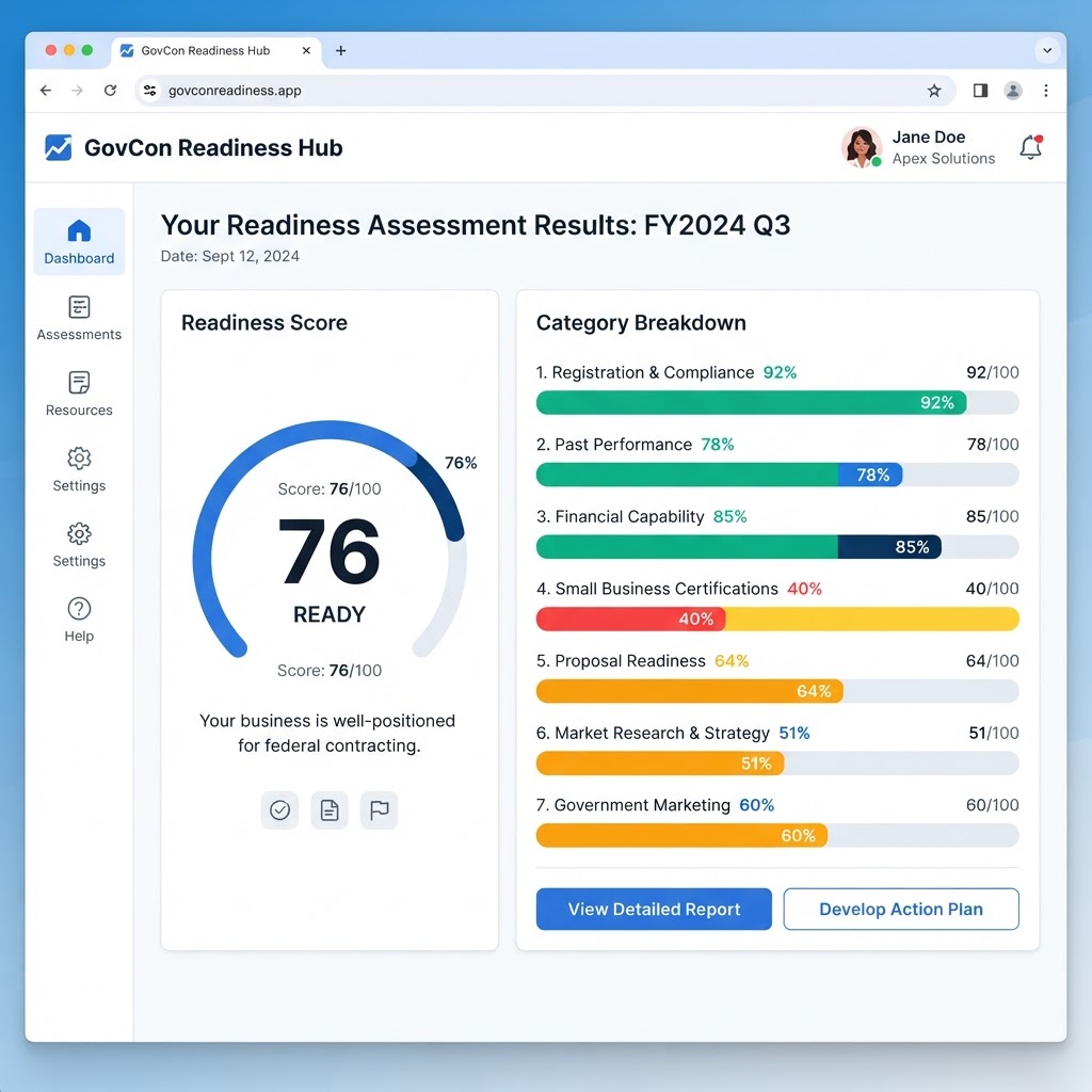 GovCon Navigator demo