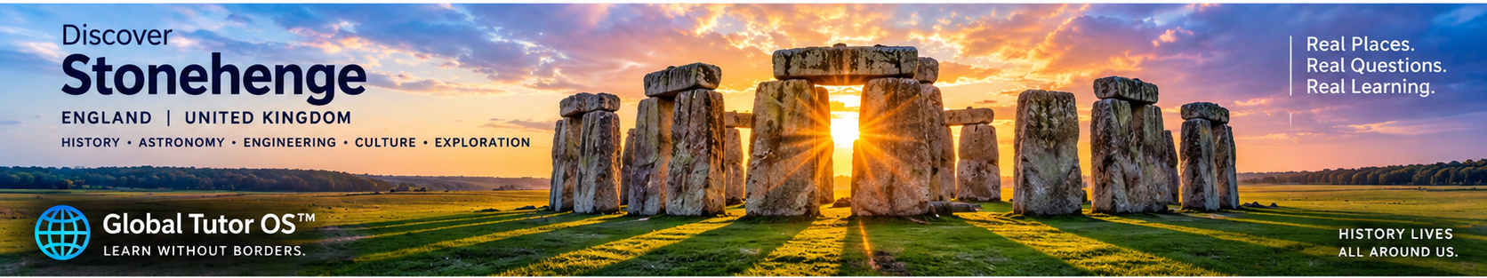 Stonehenge, England learning environment