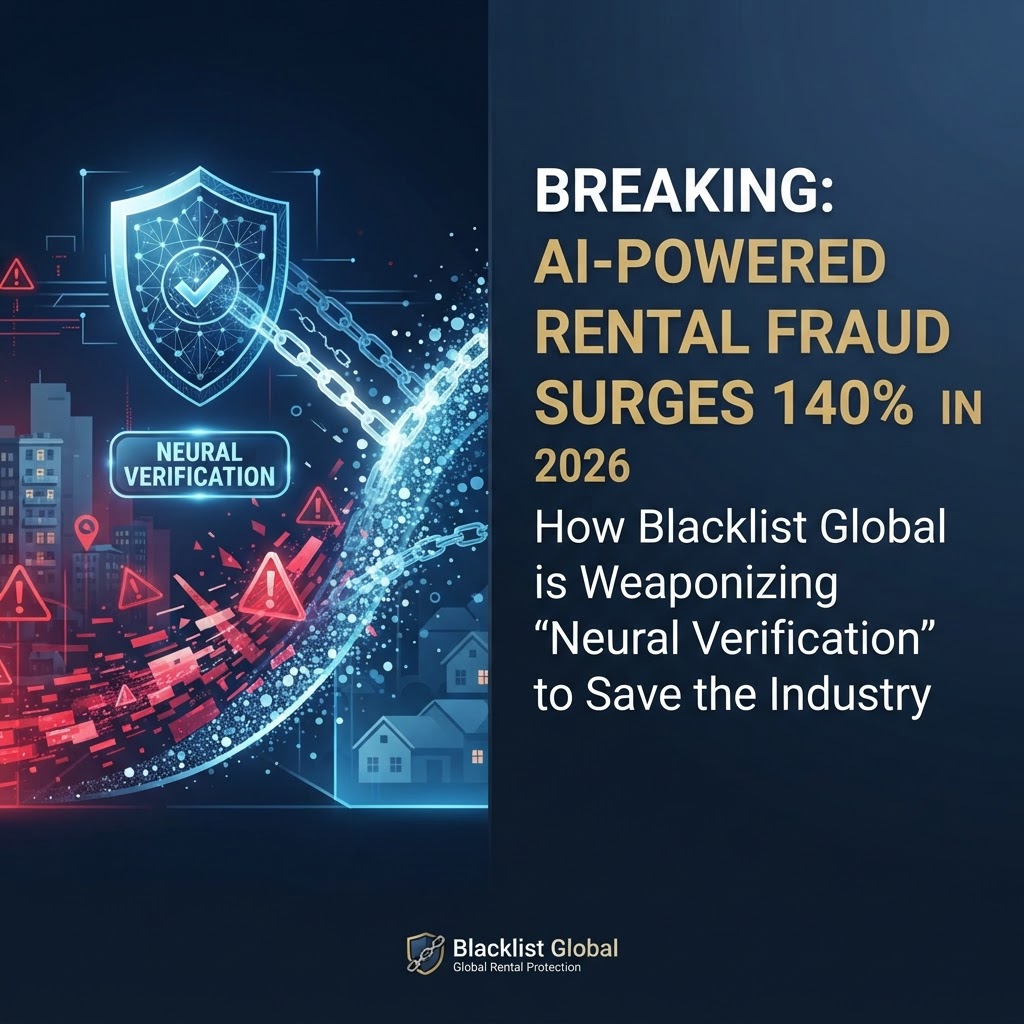 Breaking: AI-Powered Rental Fraud Surges 140% in 2026 – How Blacklist Global is Weaponizing ‘Neural Verification’ to Save the Industry