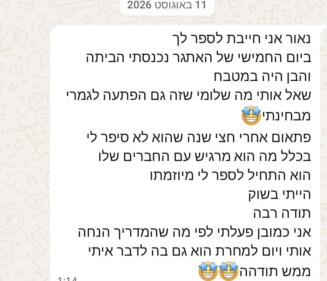 המלצה 1