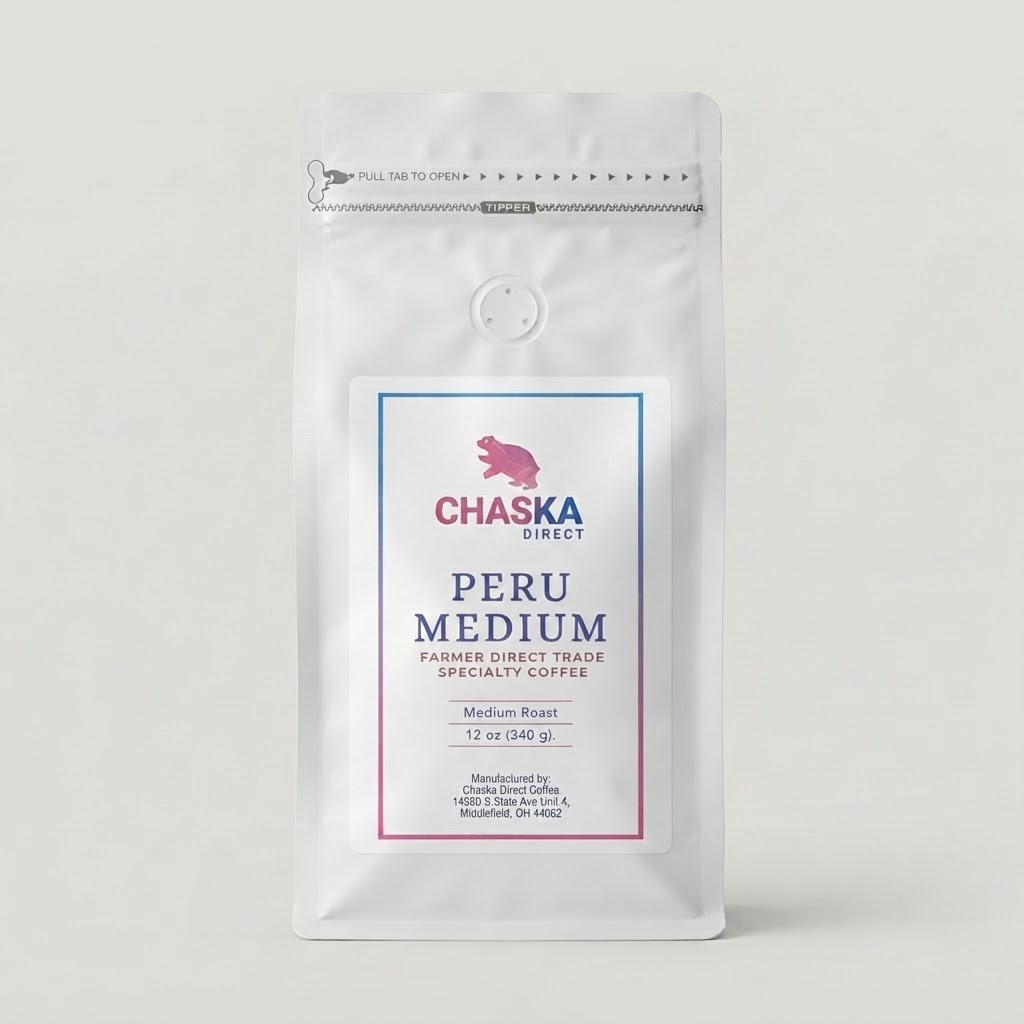 Peru Medium Roast - 12 oz bag