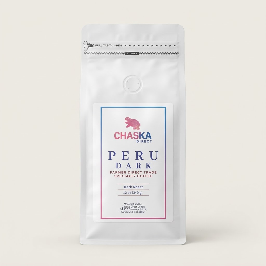 Peru Dark Roast - 12 oz bag