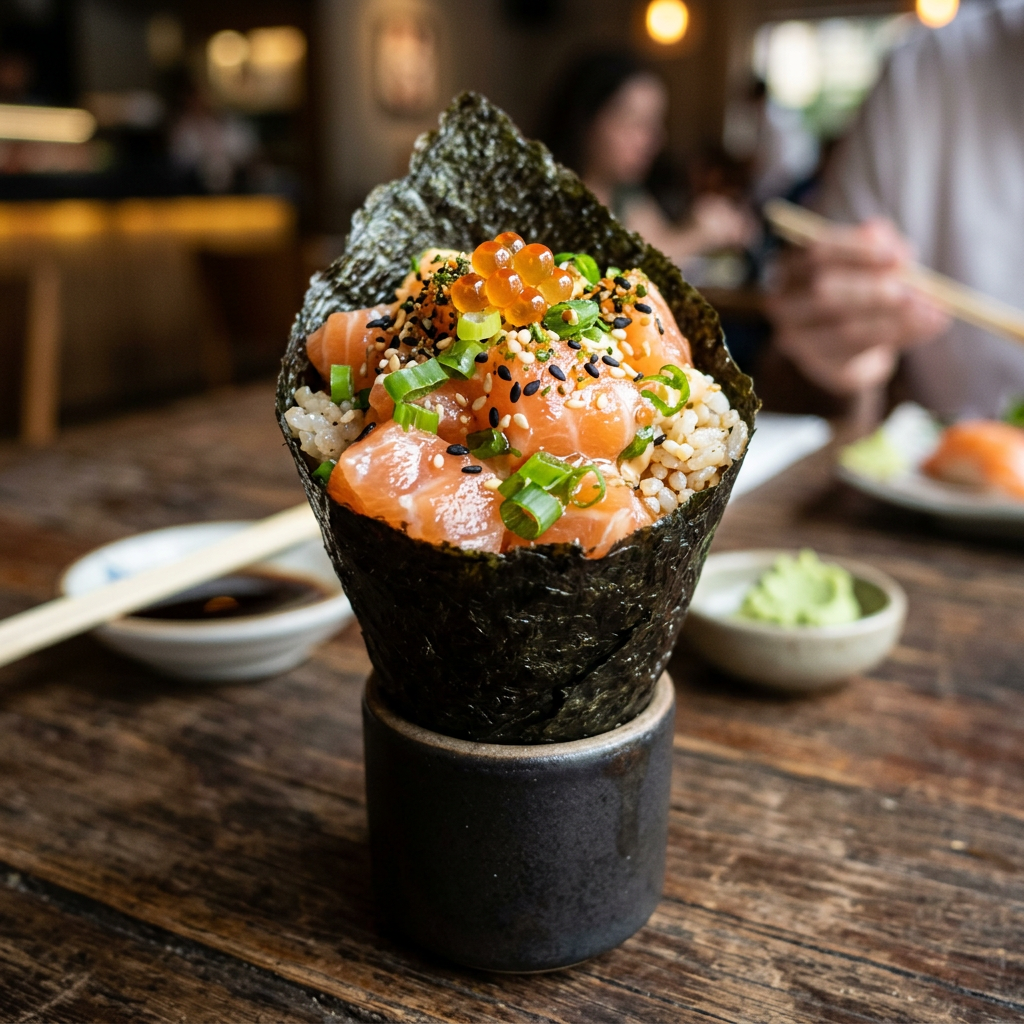 Temaki Salmão