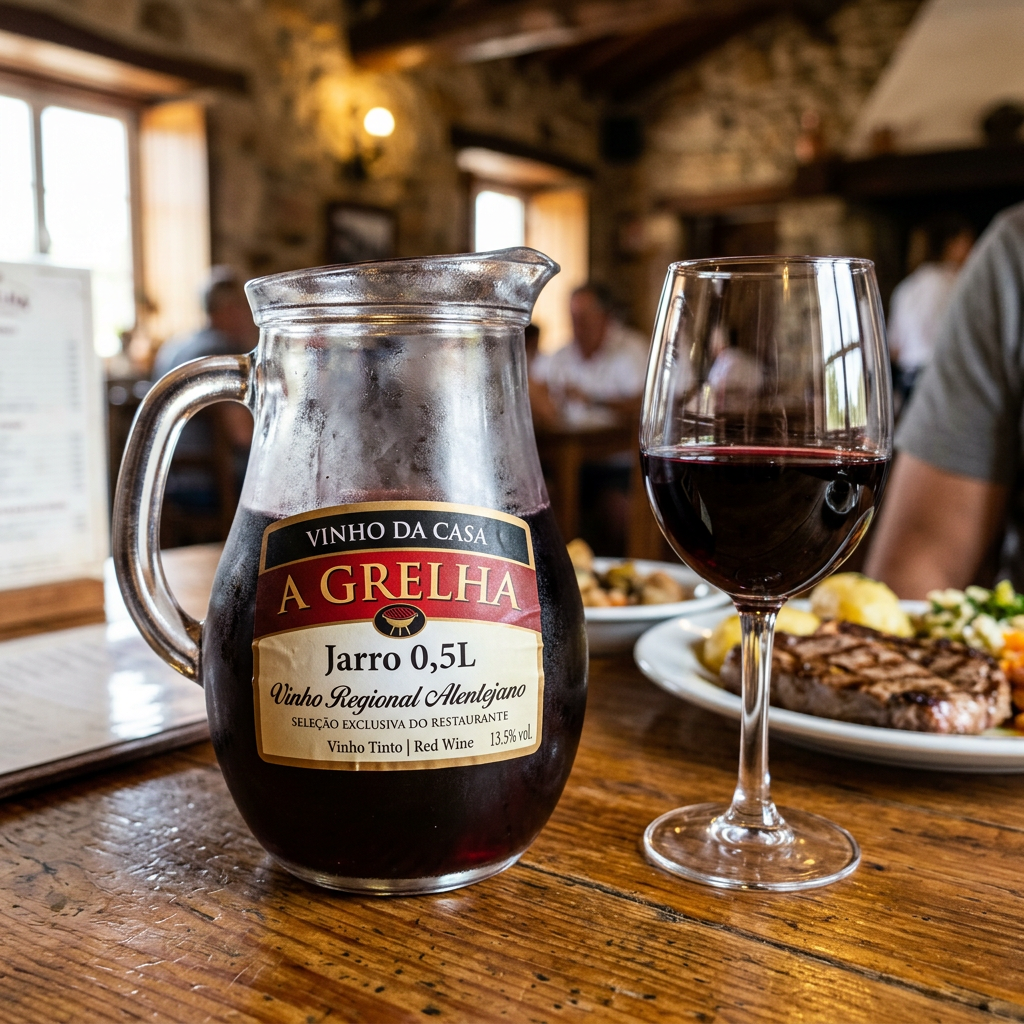Vinho da Casa A Grelha Jarro 0,5L