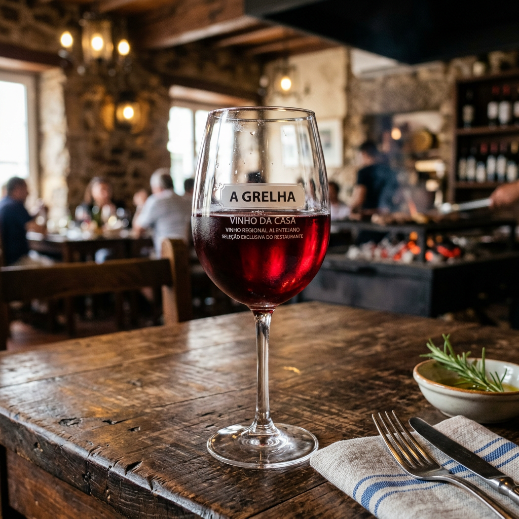 Vinho da Casa A Grelha Copo