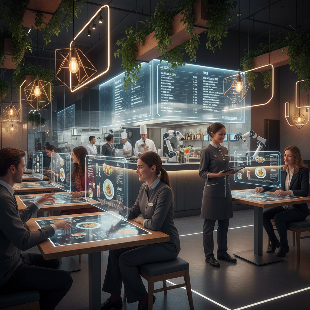 Restaurantes Inteligentes: O Futuro da Tecnologia Gastronômica