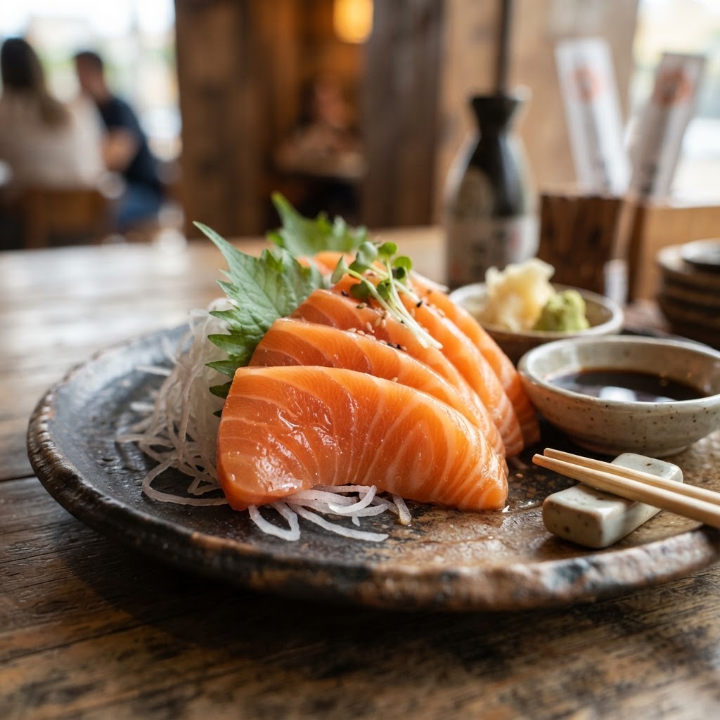 Sashimi de Salmão