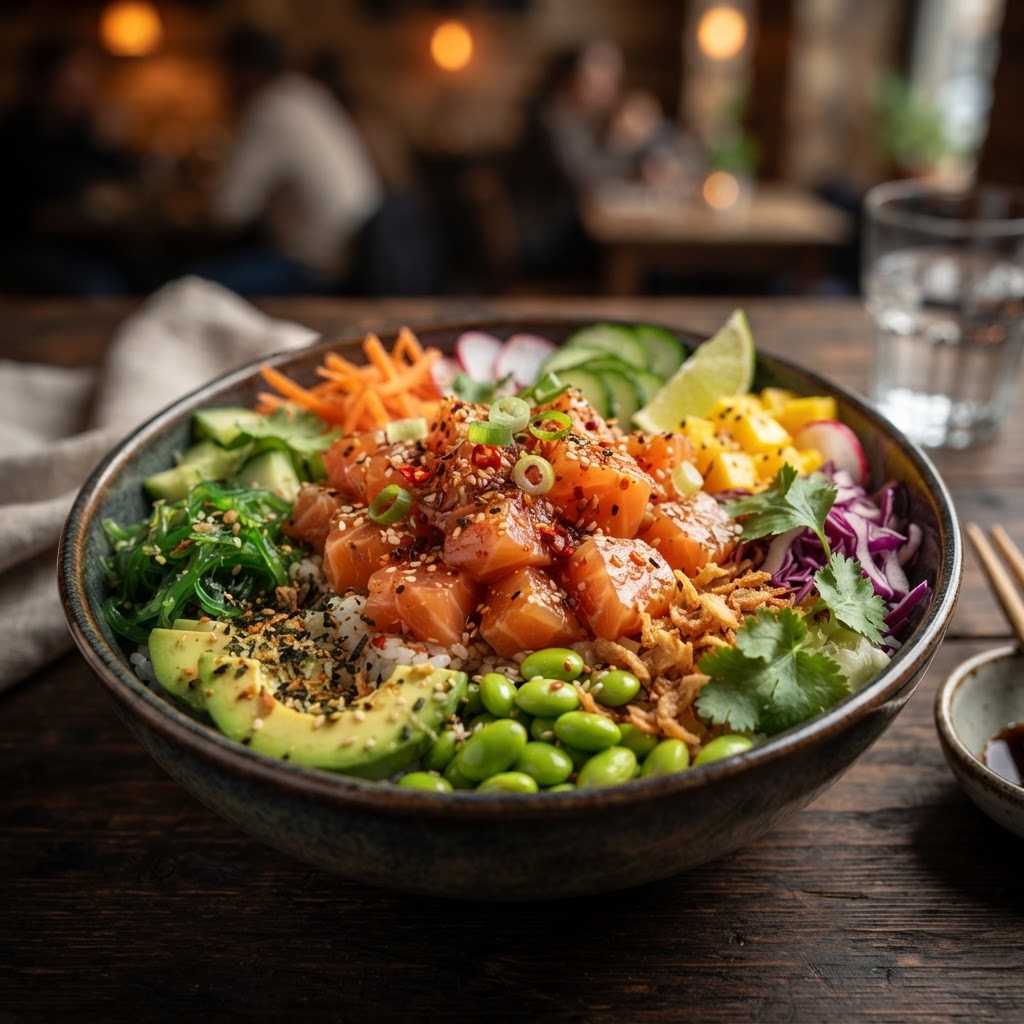 Poke Bowl Salmão