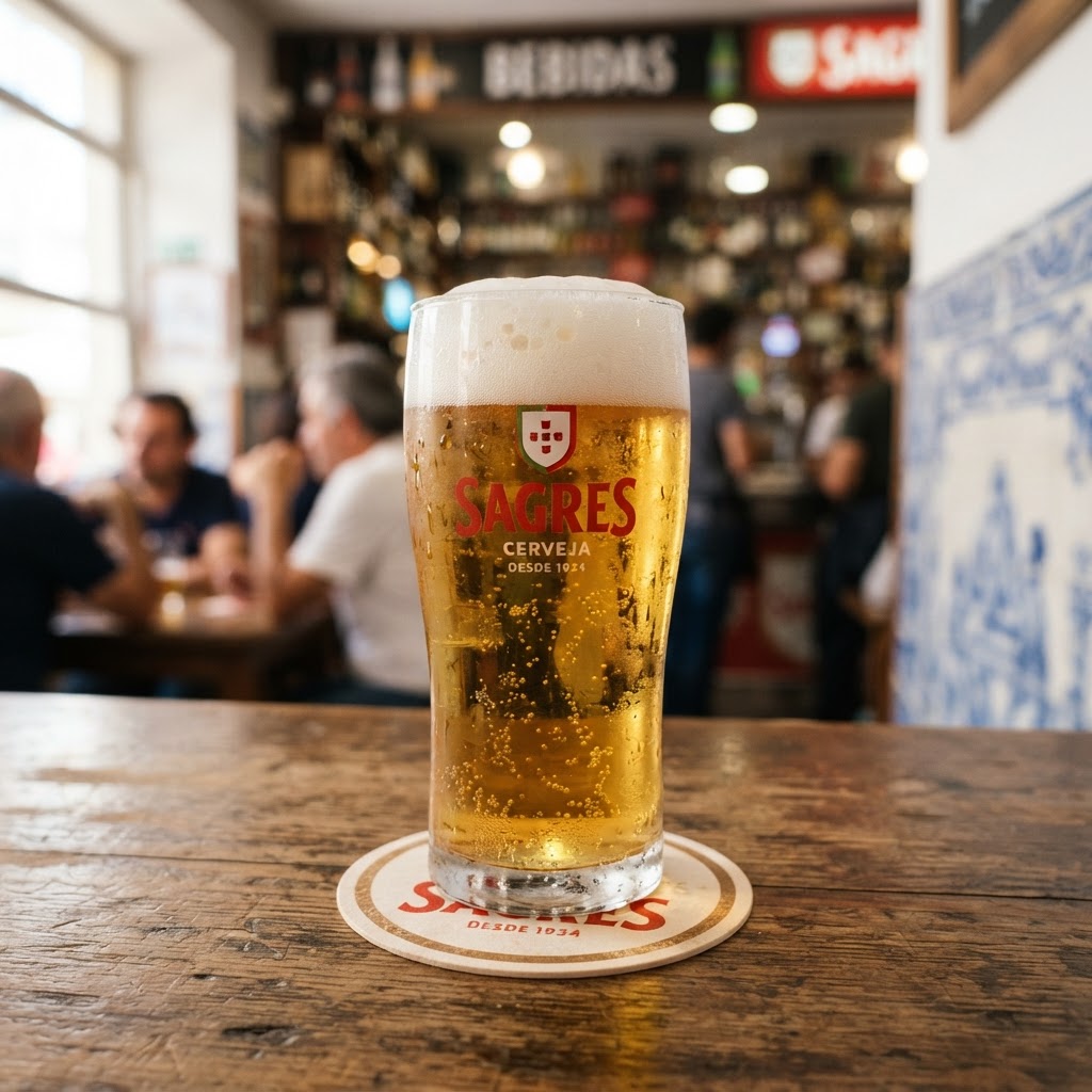 Cerveja Sagres 25cl